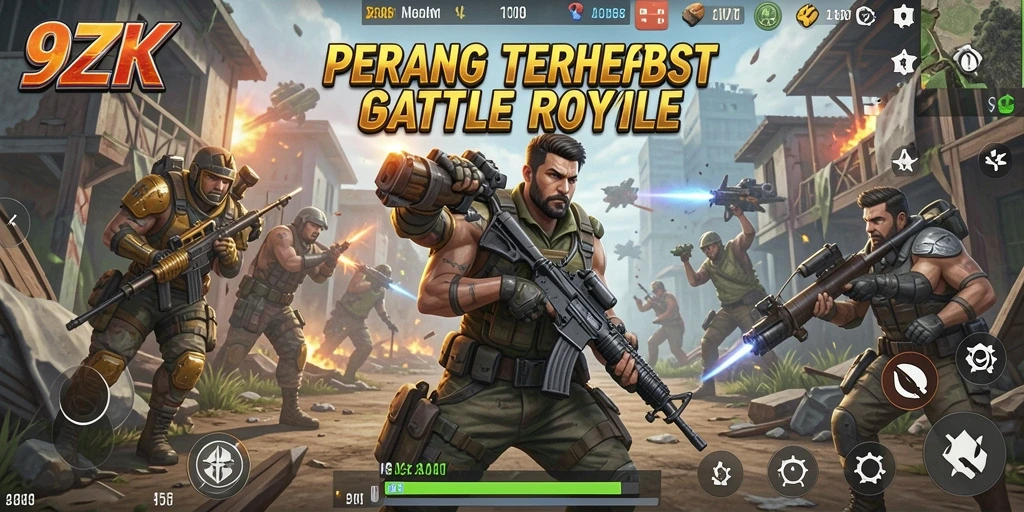 Tangkapan layar dari gameplay mendebarkan dalam 9ZK.