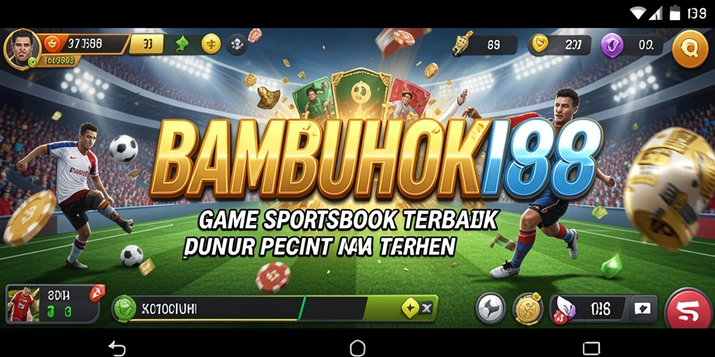 Screenshot gameplay Sportsbook BAMBUHOKI88 dengan tampilan yang menarik.