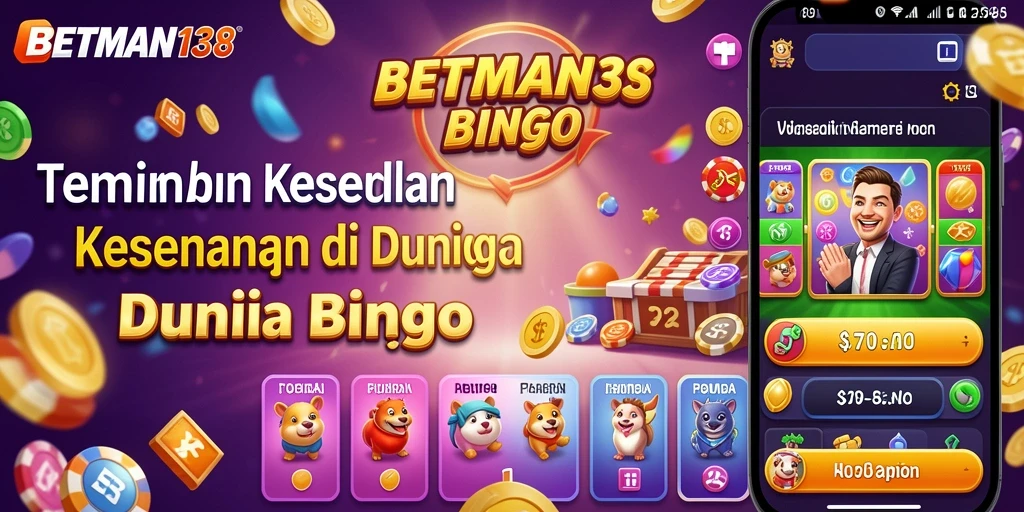 Tangkapan layar utama dari permainan Bingo BETMAN138 yang seru.