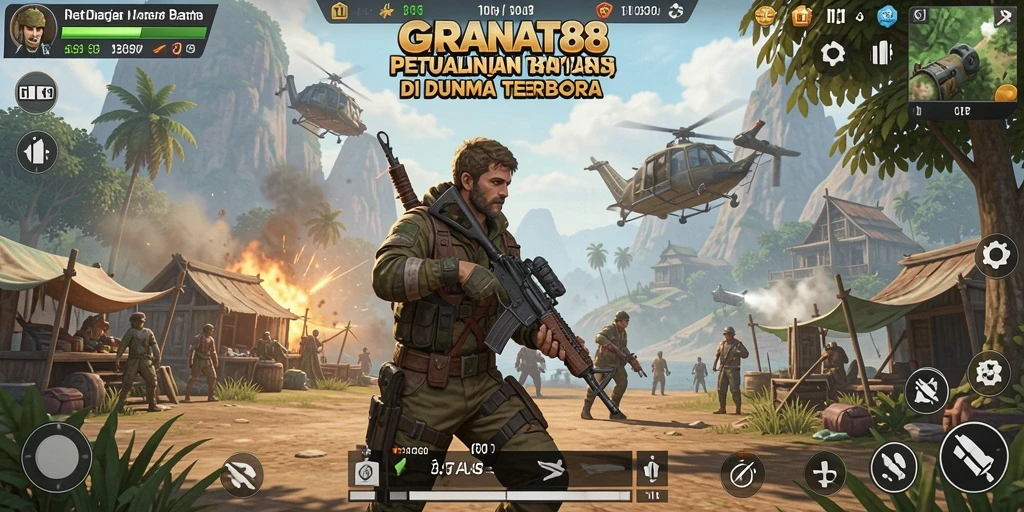 Gameplay menakjubkan dalam dunia terbuka GRANAT88.