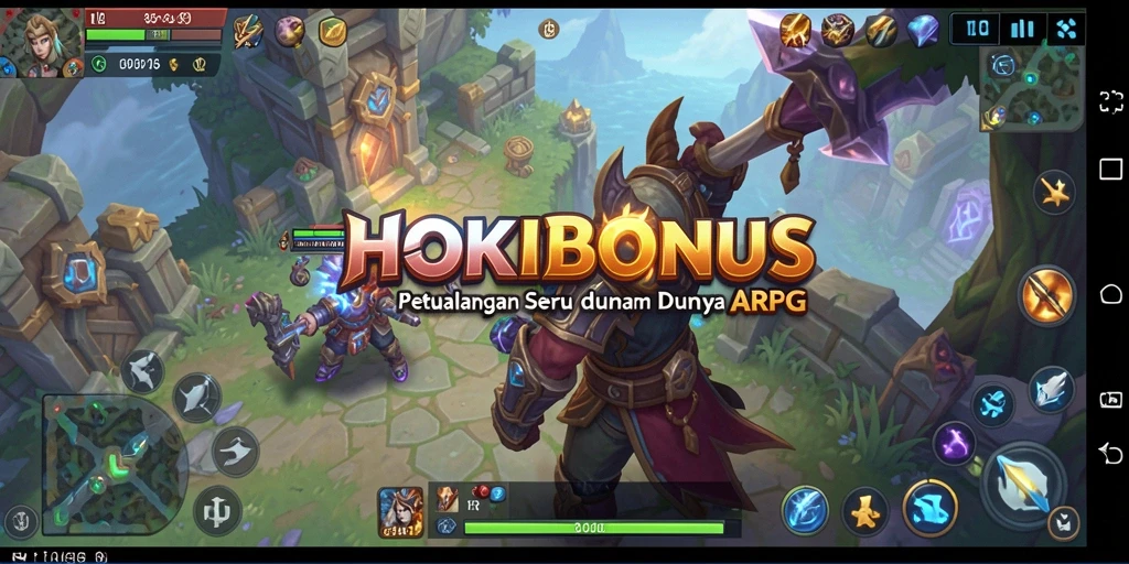 Gameplay menarik HOKIBONUS dengan aksi ARPG mendebarkan.