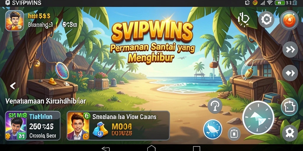 Tangkapan layar utama dari gameplay SVIPWINS yang seru dan menarik.