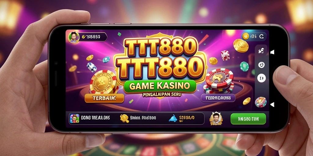 Tampilan menarik dari gameplay Kasino TTT888 yang seru.